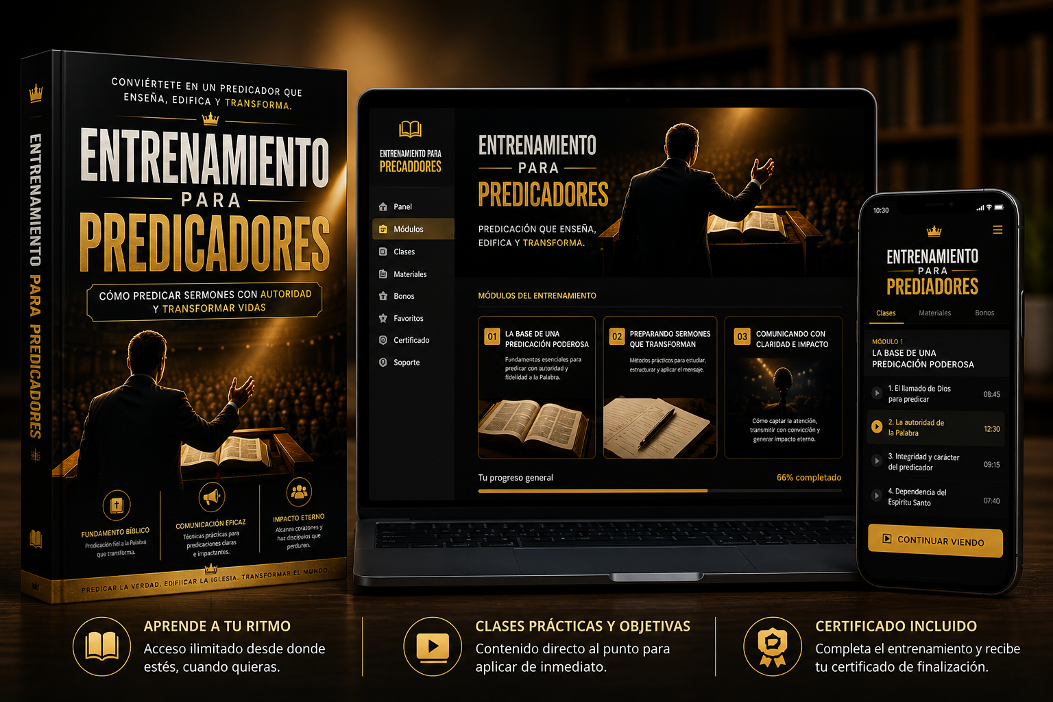 Portada de la Guía Predicador de Impacto
